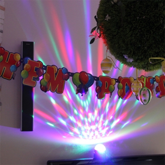 Диско-шар светодиодный цветомузыкальный Party Light: купить магазине Телемагазин Ростова-на-Дону.