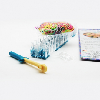 Набор (станок + резинки с крючком) для плетения браслетов из резинок Rainbow Loom: купить в магазине на диване TV телемагазин Ростова-на-Дону.