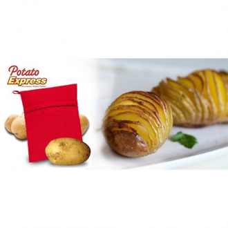 Рукав для запекания картофеля в микроволновке Potato Express: купить в Телемагазине, цена в Ростове-на-Дону.