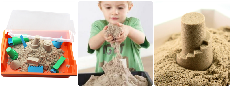 Чудо песок - песочница дома
